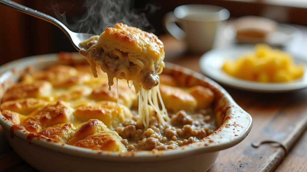 Biscuits and Gravy Casserole Recipe