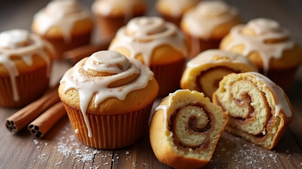 Cinnamon Roll Muffins