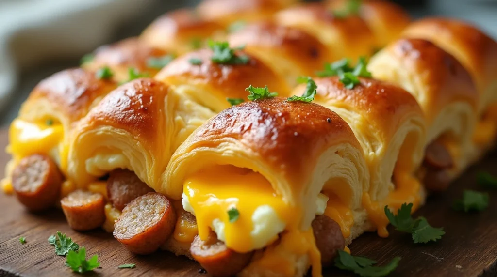 Crescent Roll Breakfast Casserole