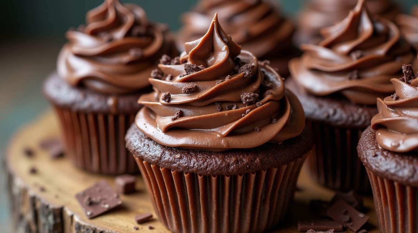 Best Chocolate Cheesecake Cupcakes with Ganache Frosting