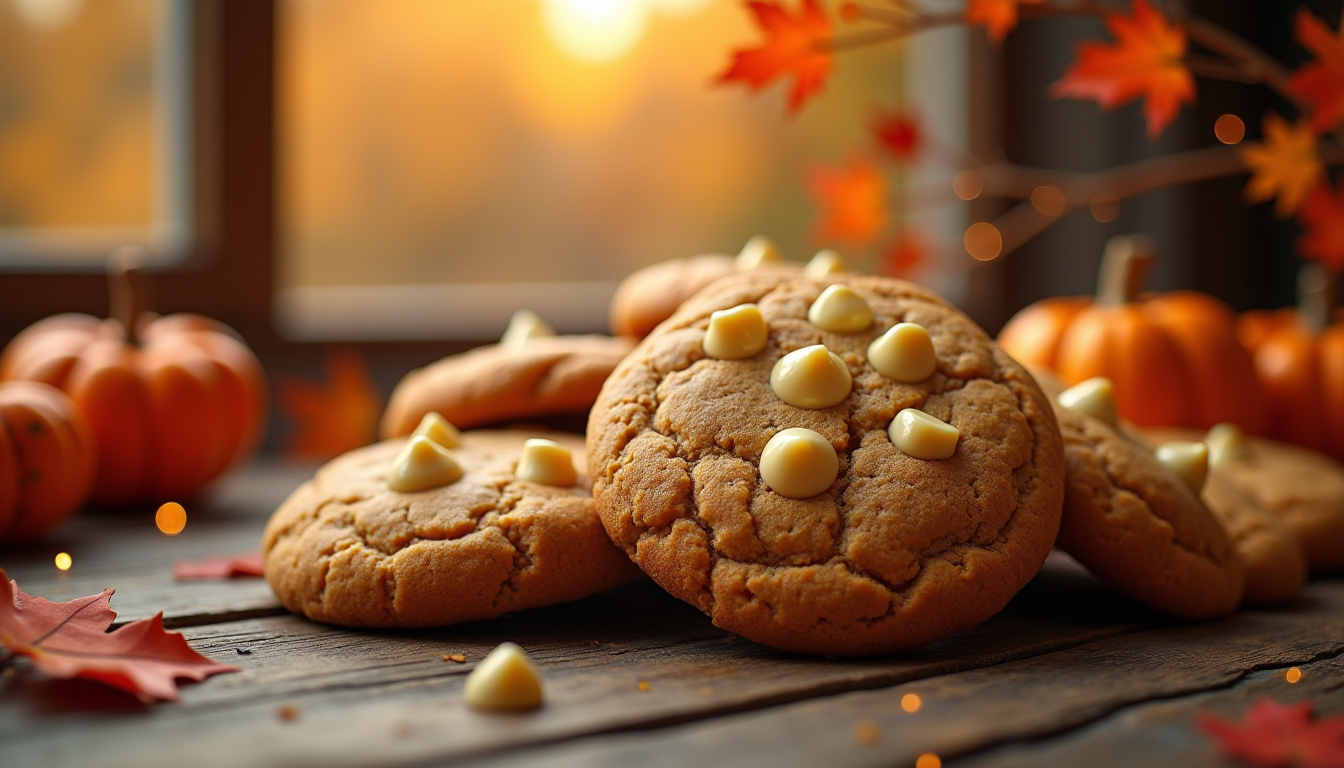Pumpkin Breakfast Cookies