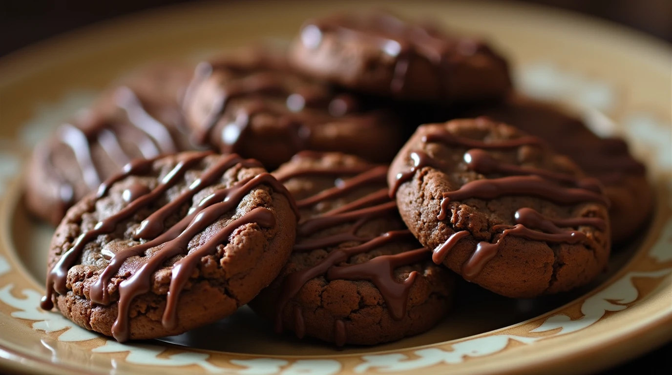 German Chocolate Cookies