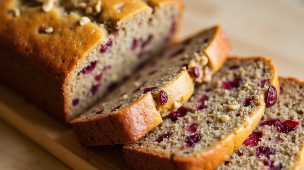 Easy Cranberry Banana Nut Bread
