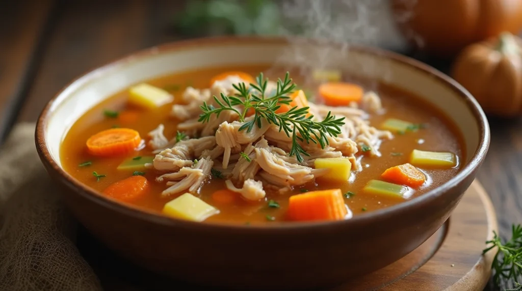 Leftover Turkey Soup Recipe