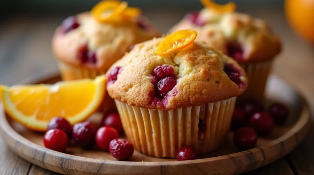 Cranberry Orange Muffins with Greek Yogurt Recipe