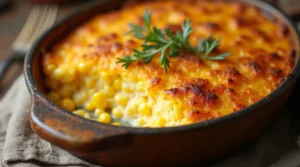 Cream Cheese Corn Casserole