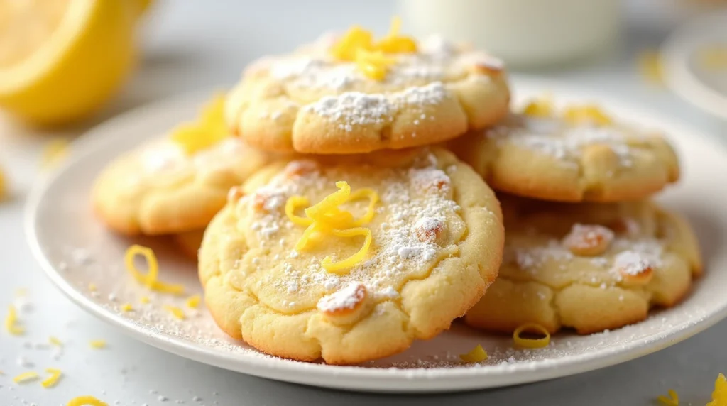 Gluten-Free Almond Flour Lemon Cookies Recipe