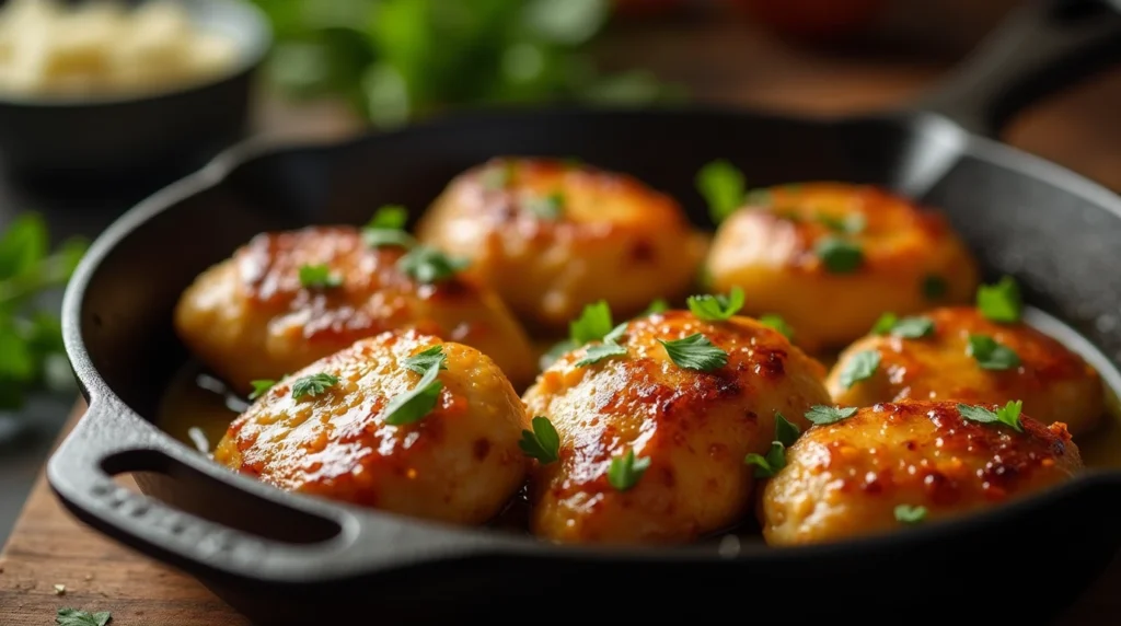 Garlic Butter Chicken Bites Recipe